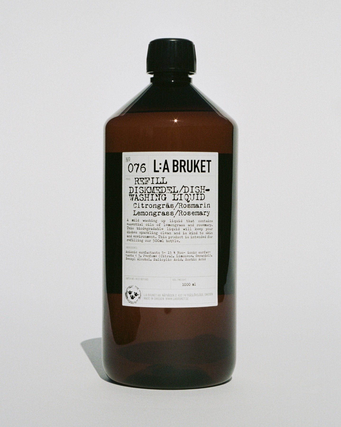 076 Recharge liquide vaisselle – L:a Bruket