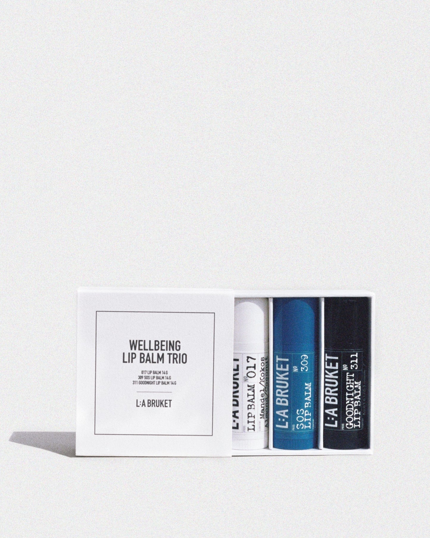 Wellbeing Lip Balm Trio