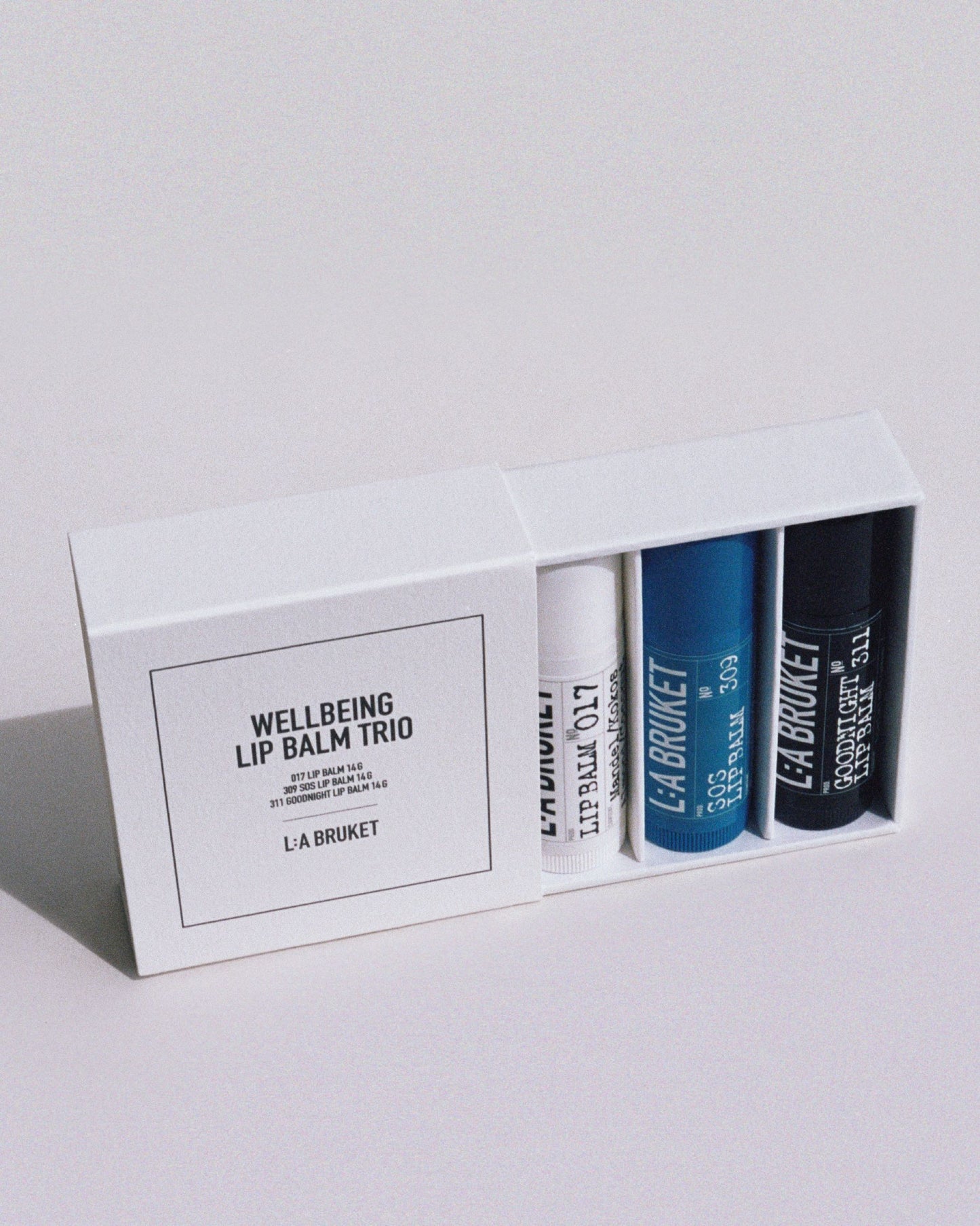 Wellbeing Lip Balm Trio